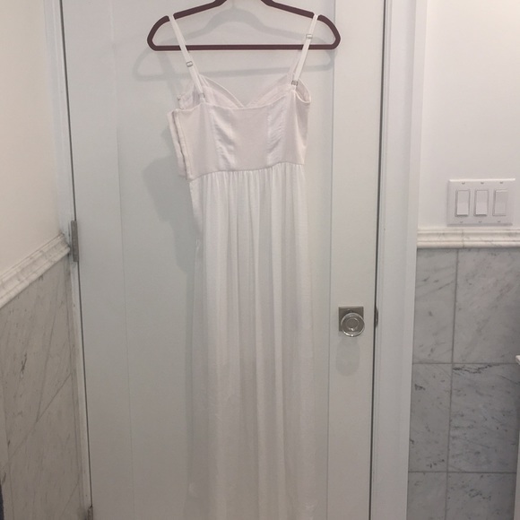 BCBG High Low White Dress - Picture 3 of 7